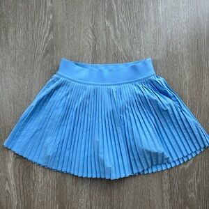Lululemon Blue Pleated Tennis Skirt